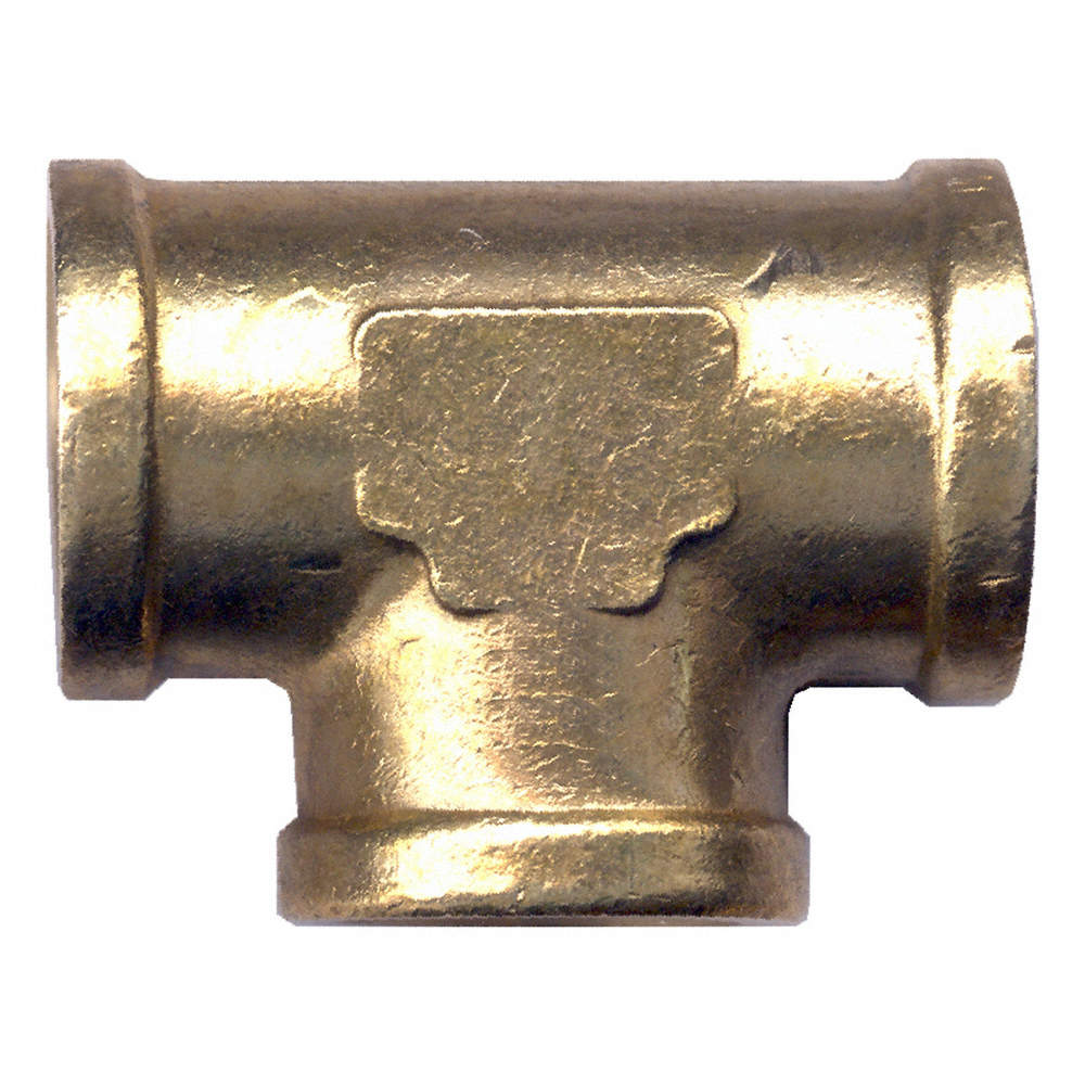 1/2" Brass Tee