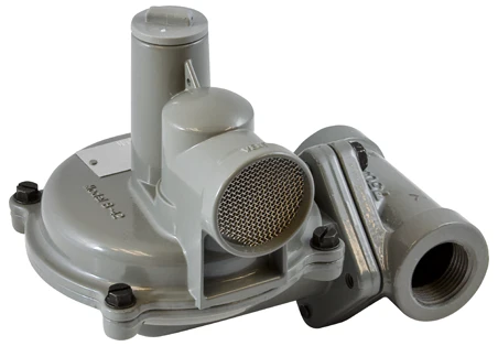 ITRON B42R Vented Gas Regulator, 6" Diaphragm, 3/4" Vent