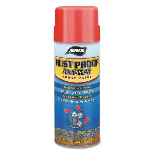 Rust Proof Anyway Spray Paint Meter Gray