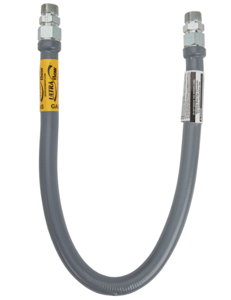 1" x 48" Flexible Connector (Grey) Dormont