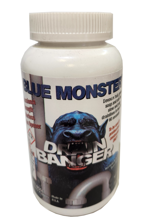 Blue Monster Drain Banger