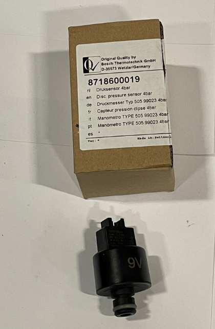 Disc. pressure sensor 4bar