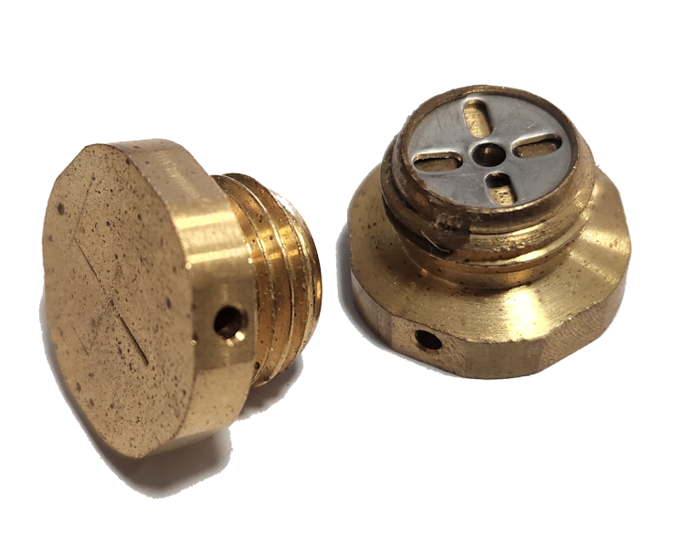 Pietro Fiorentini 1/4" Brass Vent Limiter