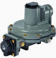 TWIN STAGE, 1/4"X 1/2" NPT, 9.5"-13"WC, 450K BTU, UL