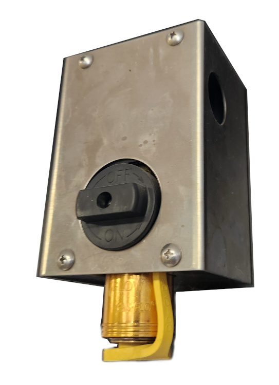 Hydrowest Stainless Steel Low Pressure Single Outlet (1/2")