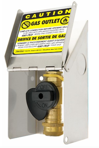 Fairview Low Pressure Single Outlet 3/8" Slope Top SS