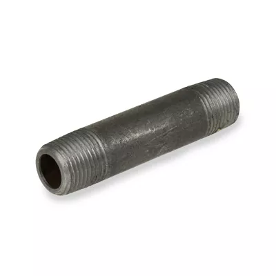 1/2" x 8" Steel Pipe Nipple Malleable