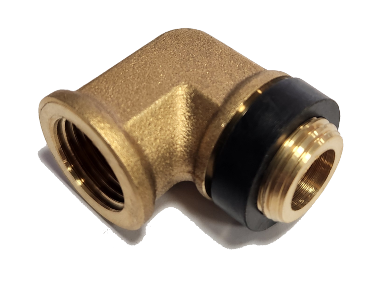 VENT ELBOW WITH GASKET FOR N5C & N5D, 1/2" NPT, CSA