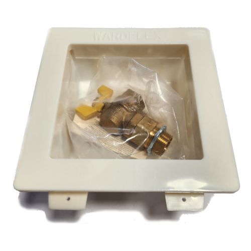 Wardflex 1/2" Flush Mount Gas Valve Kit (701)