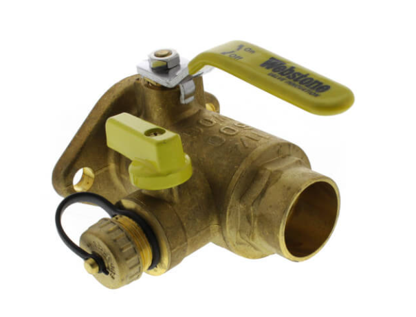 Webstone 1-1/4" IPS Threaded Isolator with Drain