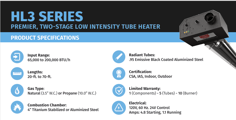 Brant HL3 BURNER ONLY