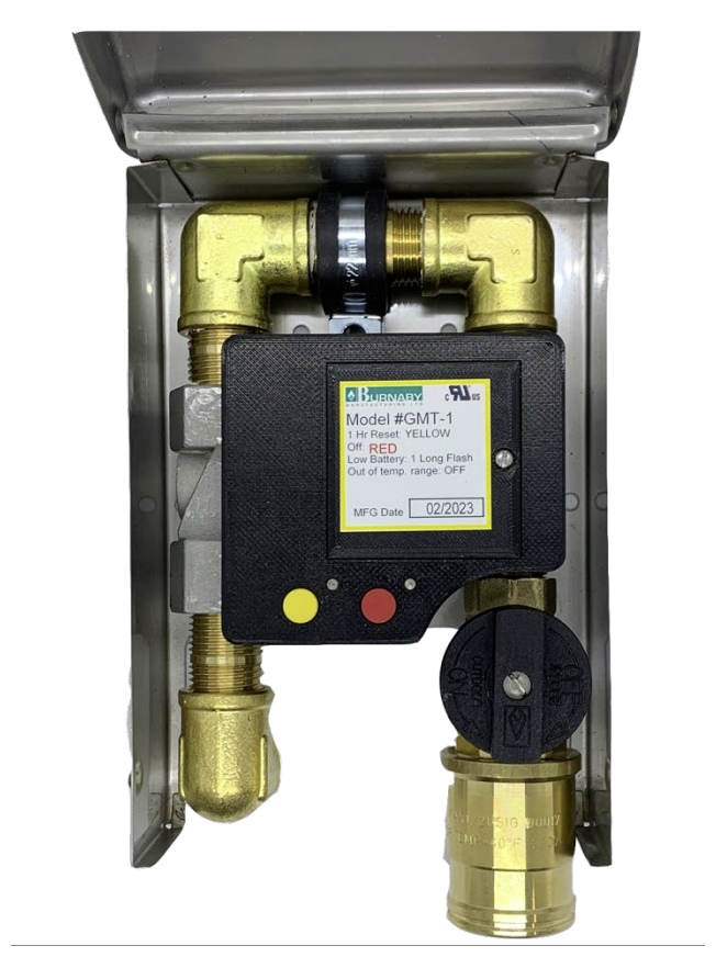 GO-102-SS-TIMER-50 1/2" Timer Gas Plug™