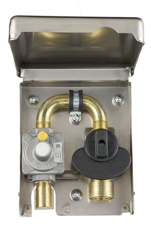 GO101-2#SS-50-LOCK 2# Stainless Steel Gas Plug™ (Lockable)