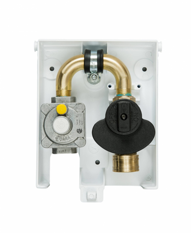 GO101-2#-6W-50 2# PVC Gas Plug (White)