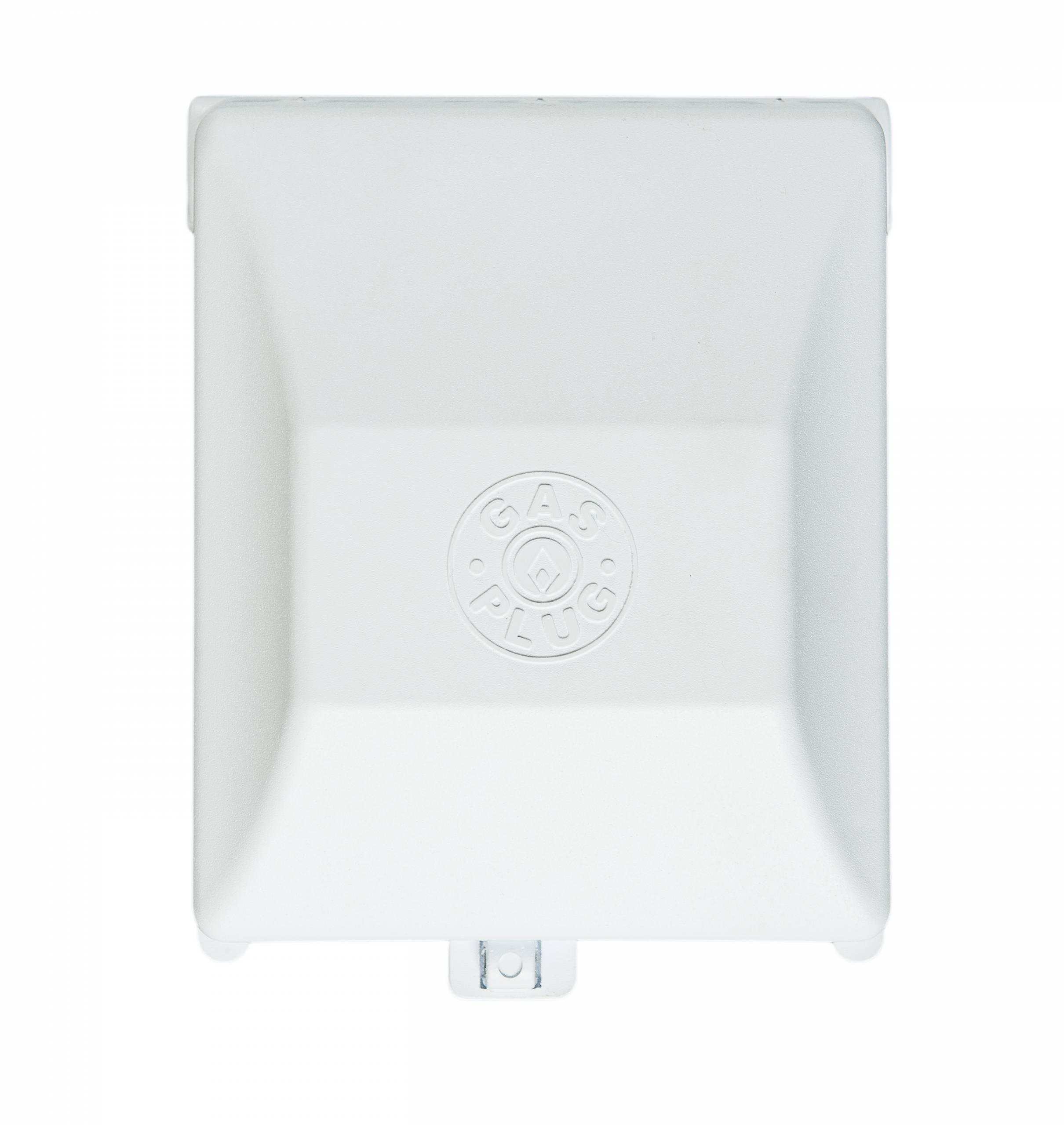 GO101-2#-6W-50 2# PVC Gas Plug (White)