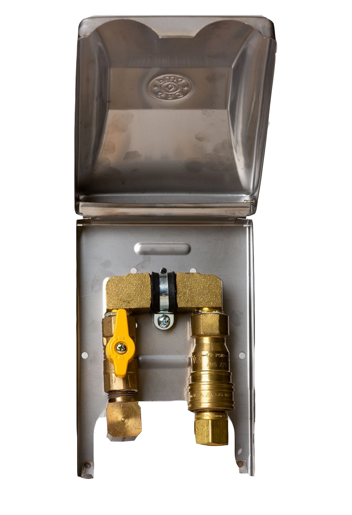 BBQ-SS-50 Stainless Steel BBQ Gas Outlet (1/2")