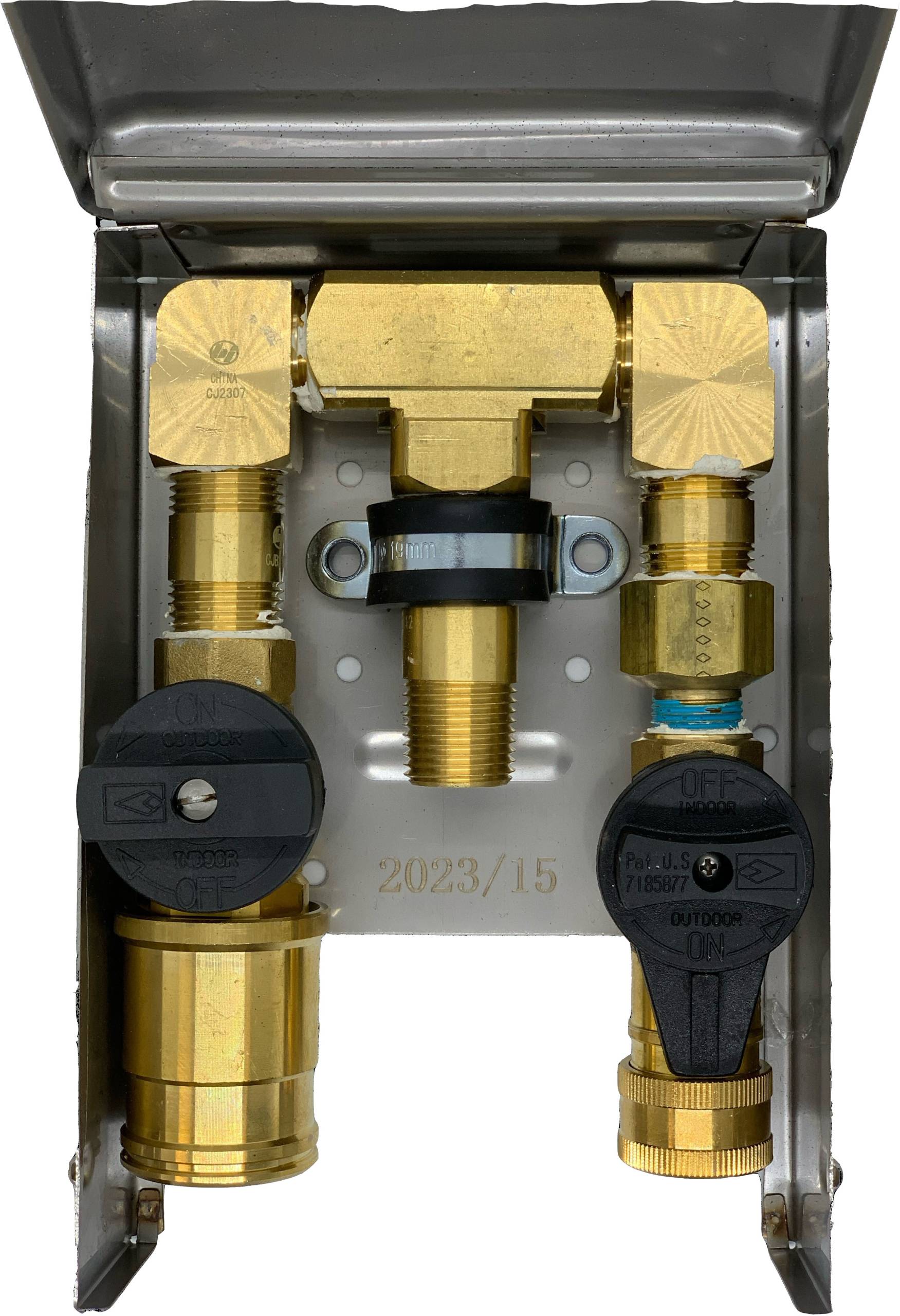 BBQ-DBL-38-50 Double Stainless Steel Gas Plug™ (Mixed BTU)