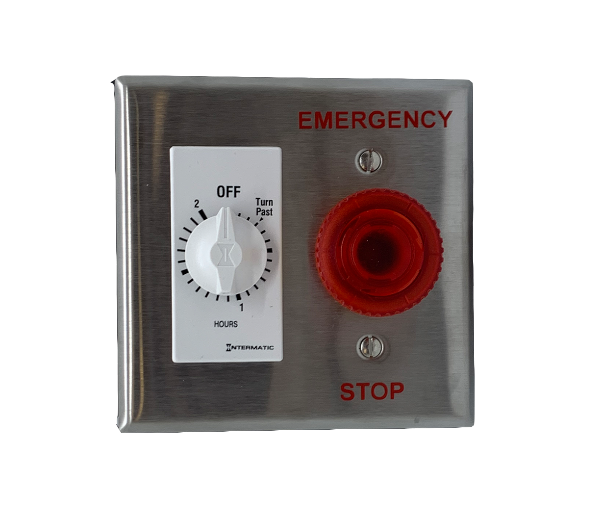 E-STOP/TIMER-INDOOR Emergency Stop c/w 2 Hour Timer (Indoor)