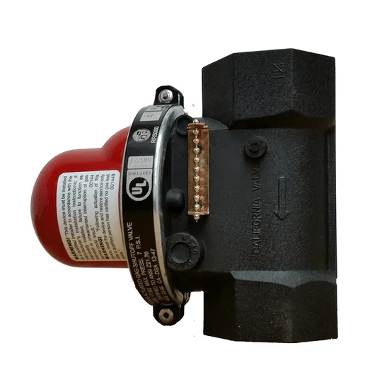 3/4" Vertical Top-In Seismic Valve 7 PSI