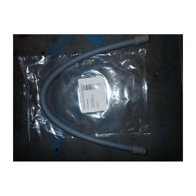 Flex condensate drain from flue