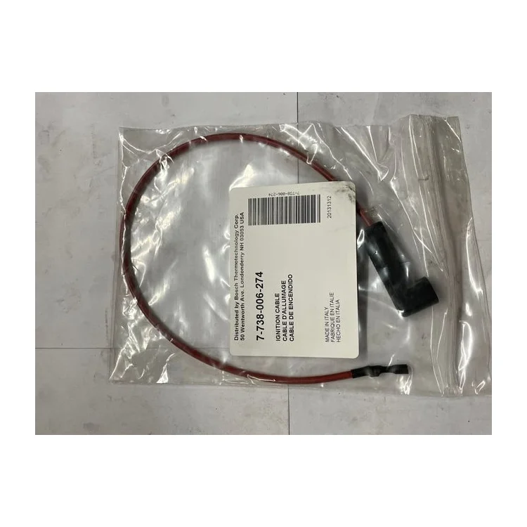 Ignition cable red for external igniter
